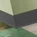 Johnsonite Commercial - 4.25 in. Rubber Wall Base - Perceptions Contour Black Pearl