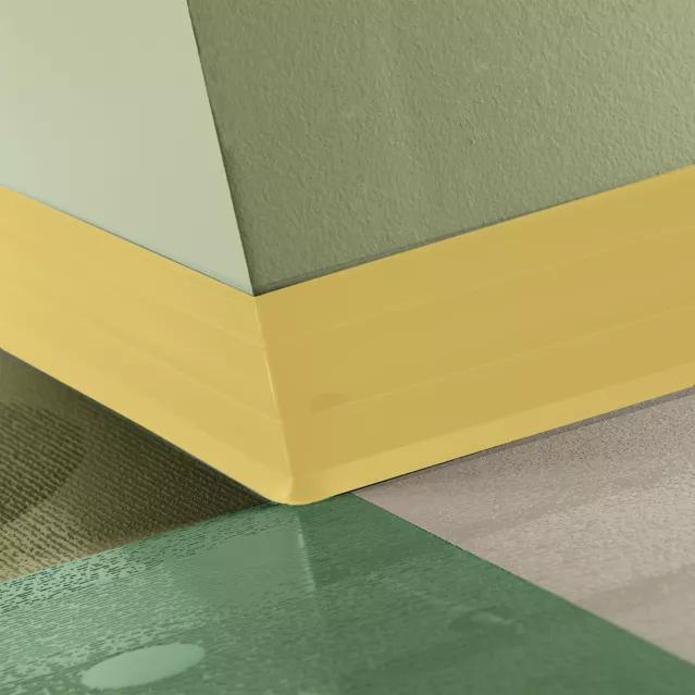 Johnsonite Commercial - 4.25 in. Rubber Wall Base - Perceptions Royale Canary