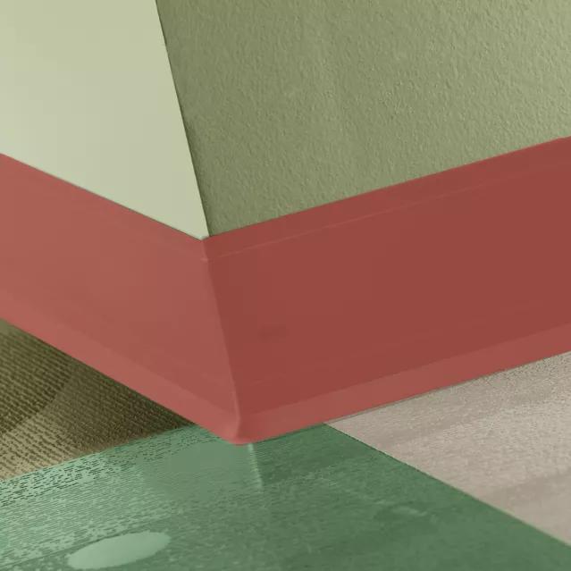 Johnsonite Commercial - 4.25 in. Rubber Wall Base - Perceptions Contour Spicy Chip