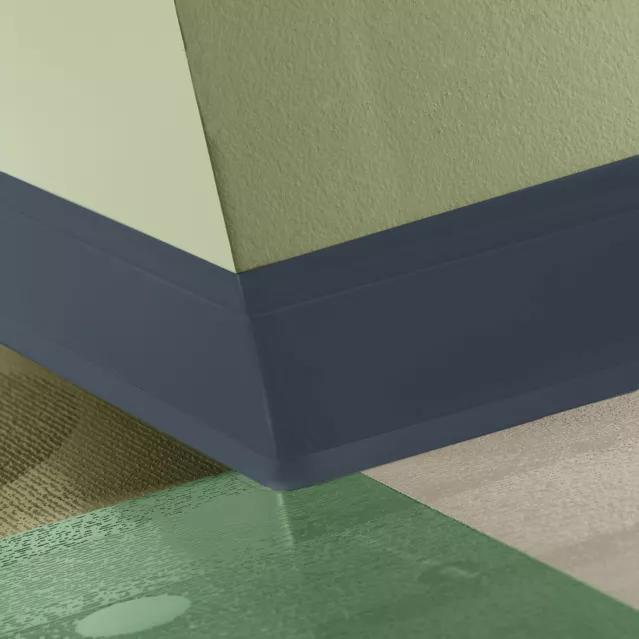 Johnsonite Commercial - 4.25 in. Rubber Wall Base - Perceptions Flex Blue Intensity