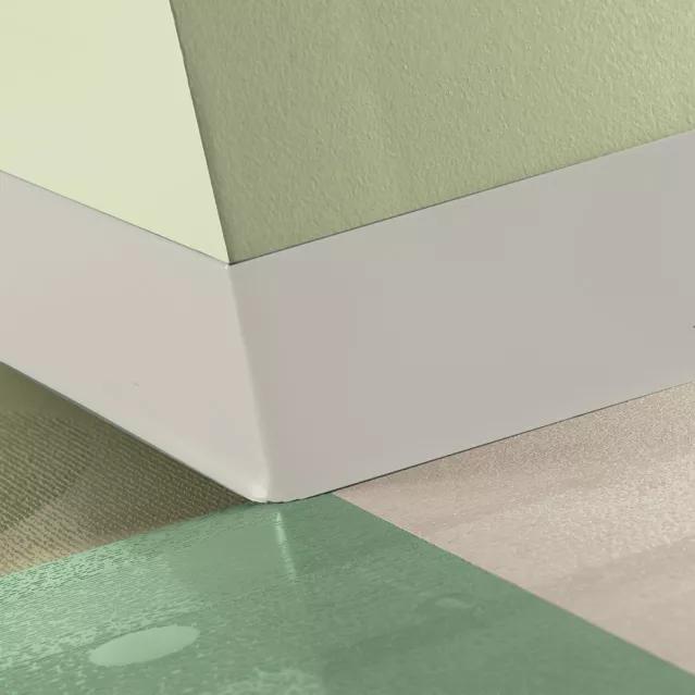 Johnsonite Commercial - TightLock - 4 3/8 in. Resilient Topset Rubber Wall Base - Mist
