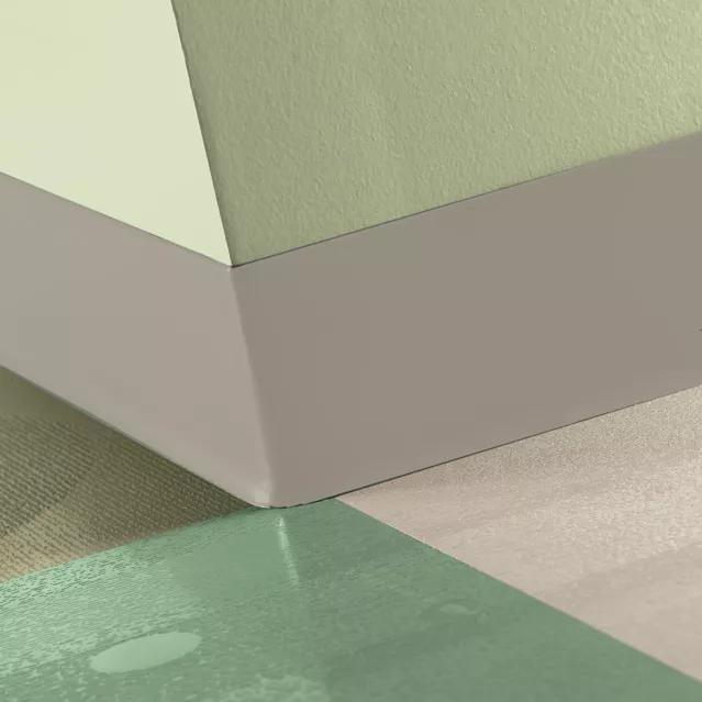 Johnsonite Commercial - TightLock - 4 3/8 in. Resilient Topset Rubber Wall Base - Sandstorm