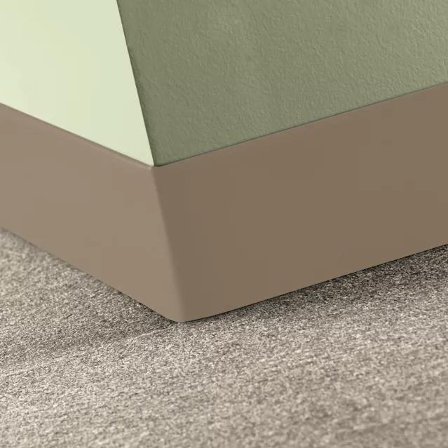 Johnsonite Commercial - TightLock - 4.5 in. Rubber Wall Base For Carpet - Tannery