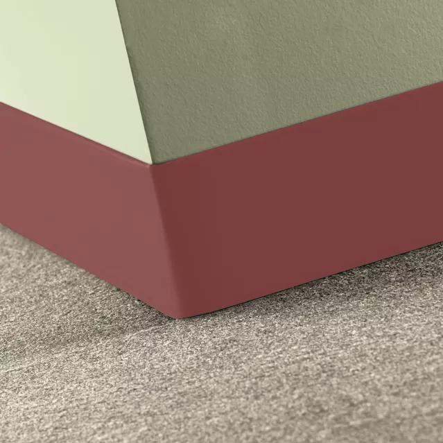 Johnsonite Commercial - TightLock - 4.5 in. Rubber Wall Base For Carpet - Sailor Red