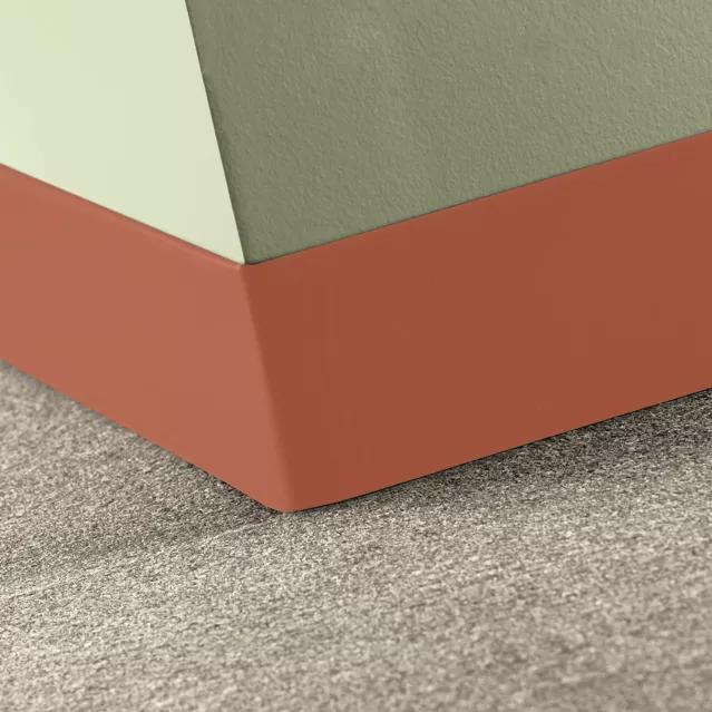 Johnsonite Commercial - TightLock - 4.5 in. Rubber Wall Base For Carpet - Hot Spice