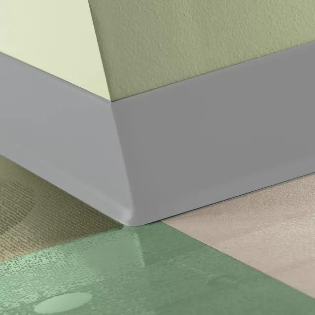 Johnsonite Commercial - Baseworks - 4 in. Thermoset Rubber Wall Base - Colonial Grey