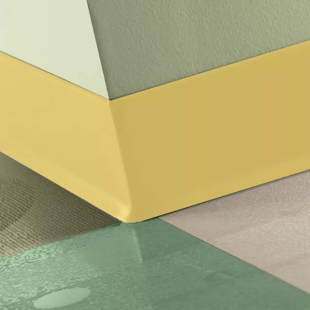 Johnsonite Commercial - Baseworks - 6 in. Thermoset Rubber Wall Base - Canary