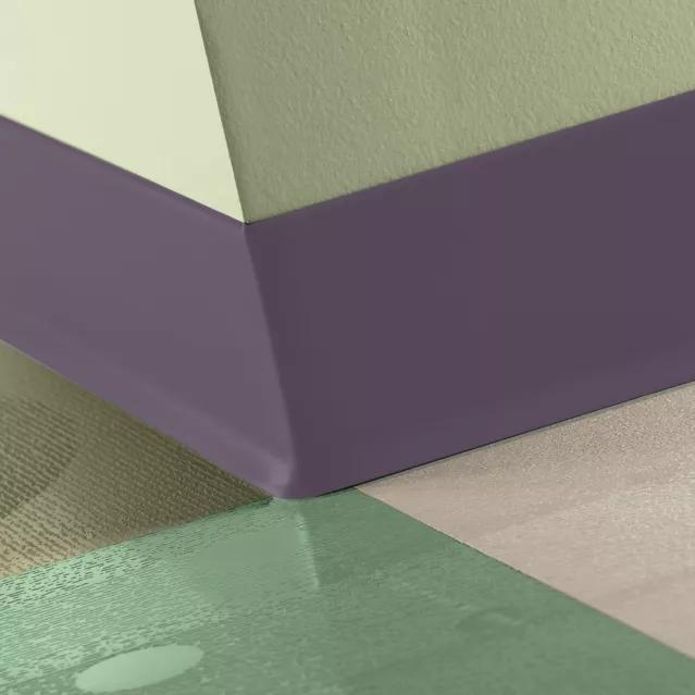 Johnsonite Commercial - Baseworks - 6 in. Thermoset Rubber Wall Base - Shoreline Purple