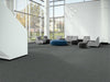 EF Contract - Stride - 24 in. x 24 in. - Commercial Carpet Tile - Pepper INstalled