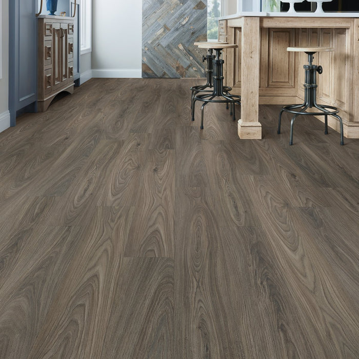 Philadelphia Commercial - Ardent - SPC Rigid Plank - Dark Elm Installed