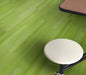 Philadelphia Commercial - Strie - Luxury Vinyl Tile - Chartreuse floor installation