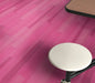 Philadelphia Commercial - Strie - Luxury Vinyl Tile - Bright Fushia floor installation