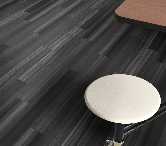 Philadelphia Commercial - Strie - Luxury Vinyl Tile - Iron floor installation