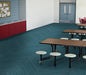 Philadelphia Commercial - Color Scope 20 - Luxury Vinyl Tile - Turquoise floor installation