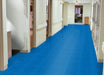 Armstrong Commercial - Standard Excelon Imperial Texture - Vinyl Composition Tile (VCT) - Caribbean Blue Installed