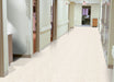 Armstrong Commercial - Standard Excelon Imperial Texture - Vinyl Composition Tile (VCT) - Fortress White Installed