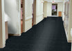 Armstrong Commercial - Standard Excelon Imperial Texture - Vinyl Composition Tile (VCT) - Classic Black Installed