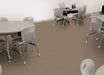 Armstrong Commercial - Premium Excelon Stonetex - Vinyl Composition Tile - Cocoa Brown Installed