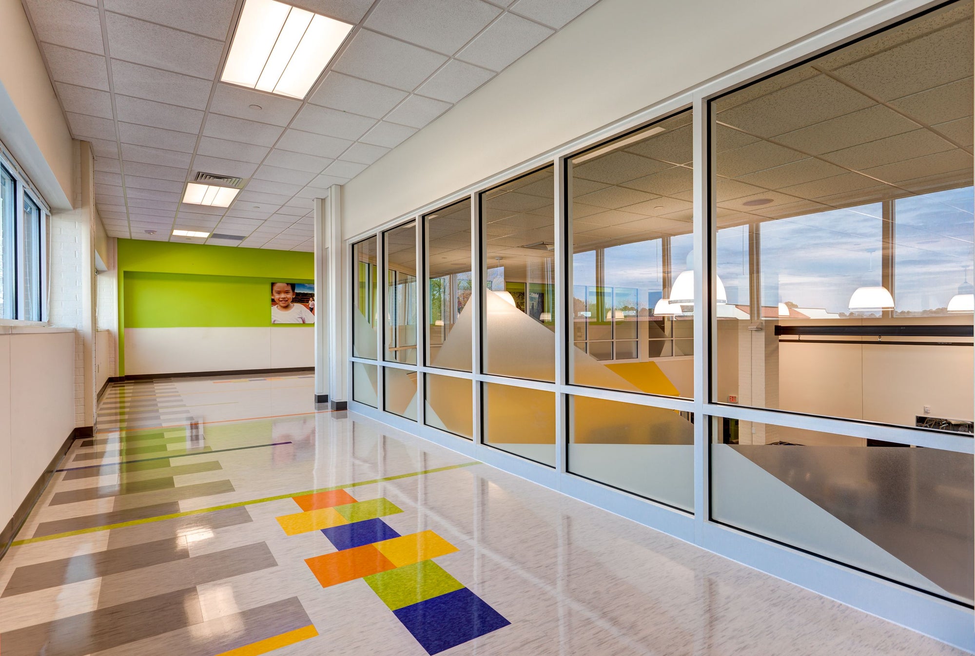 Armstrong Commercial - Standard Excelon Imperial Texture - Vinyl Composition Tile (VCT) - Lemon Lick