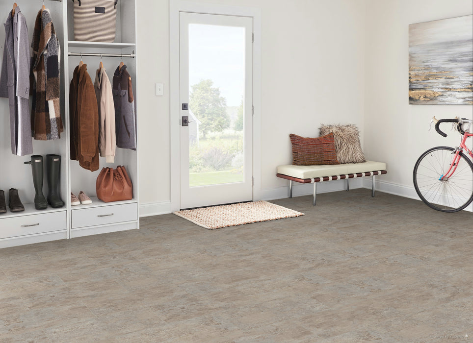 Armstrong Commercial - Alterna - 12 in. x 24 in. - Engineered Tile - Golden Glaze Installed