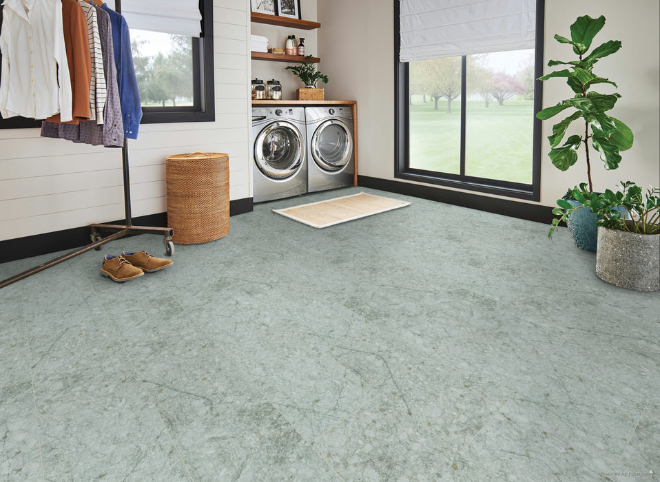 Armstrong Commercial - Alterna - 12 in. x 24 in. - Engineered Tile - Moon Installed