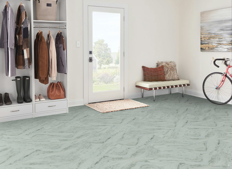 Armstrong Commercial - Alterna - 12 in. x 24 in. - Engineered Tile - Seville Dawn Installed
