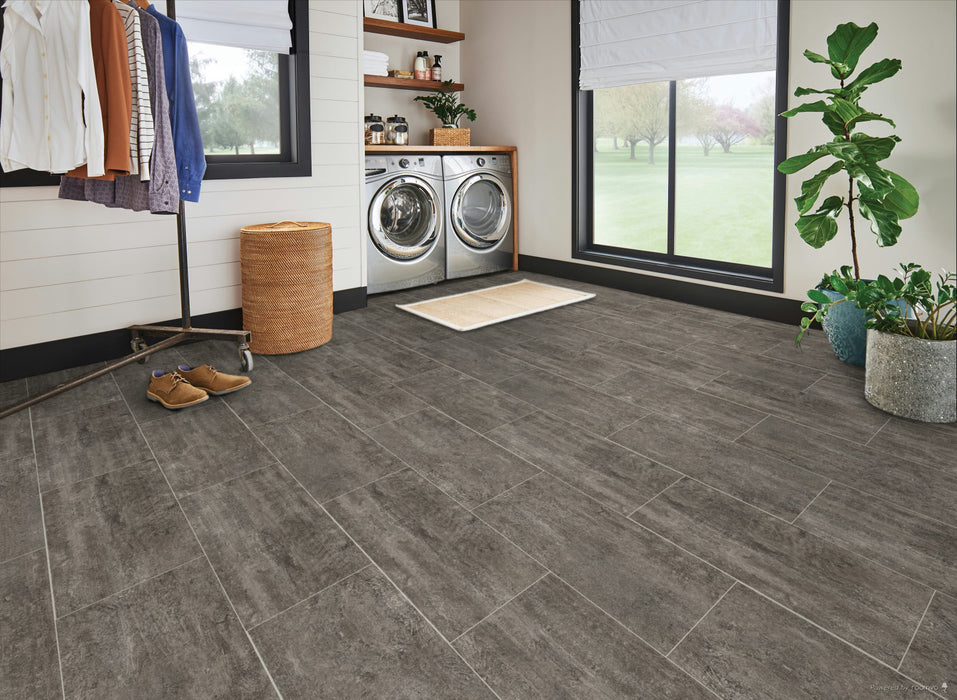 Armstrong Commercial - Alterna - 12 in. x 24 in. - Engineered Tile - Tender Twig Room Scene
