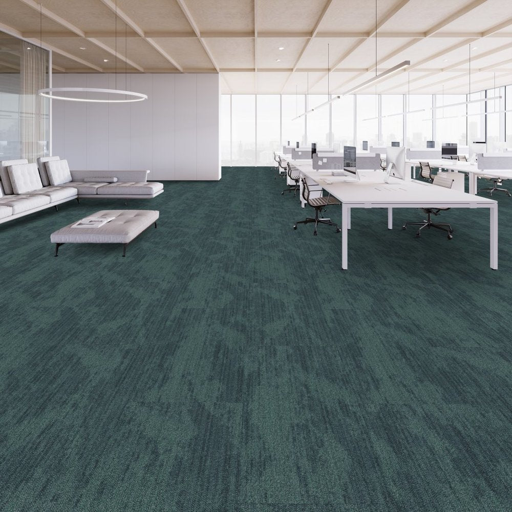 Shaw Contract - Local Landscapes - Landscape Tile - 18 in. x 36 in. - Commercial Carpet Tile - Oasis Installed