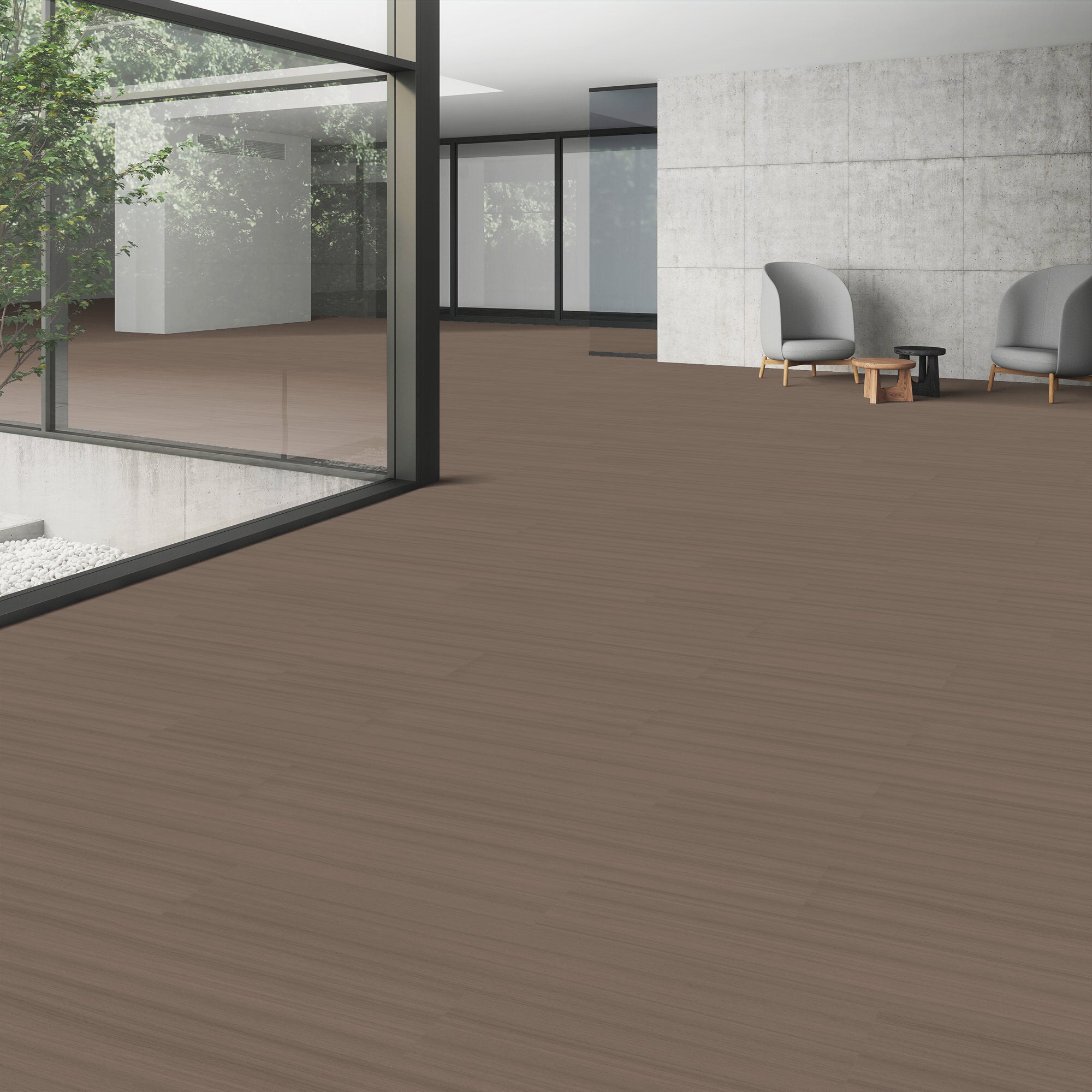 Patcraft - Anew 2.5 - 7 in. x 48 in. Luxury Vinyl - Sable