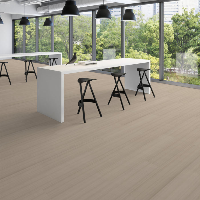 Patcraft - Anew 2.5 - 7 in. x 48 in. Luxury Vinyl - Raw Room Scene