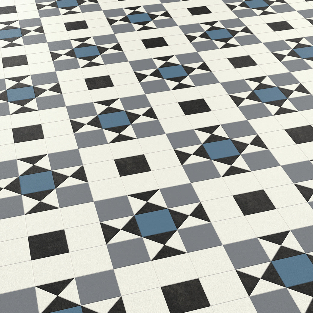 Karndean - Opus 9 in. x 9 in. Commercial Gluedown Vinyl Tile - Clifton CLIF-04