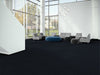 EF Contract - Batiste Moderne - 18 in. x 36 in. - Commercial Carpet Tile - Bleu Marine Installed