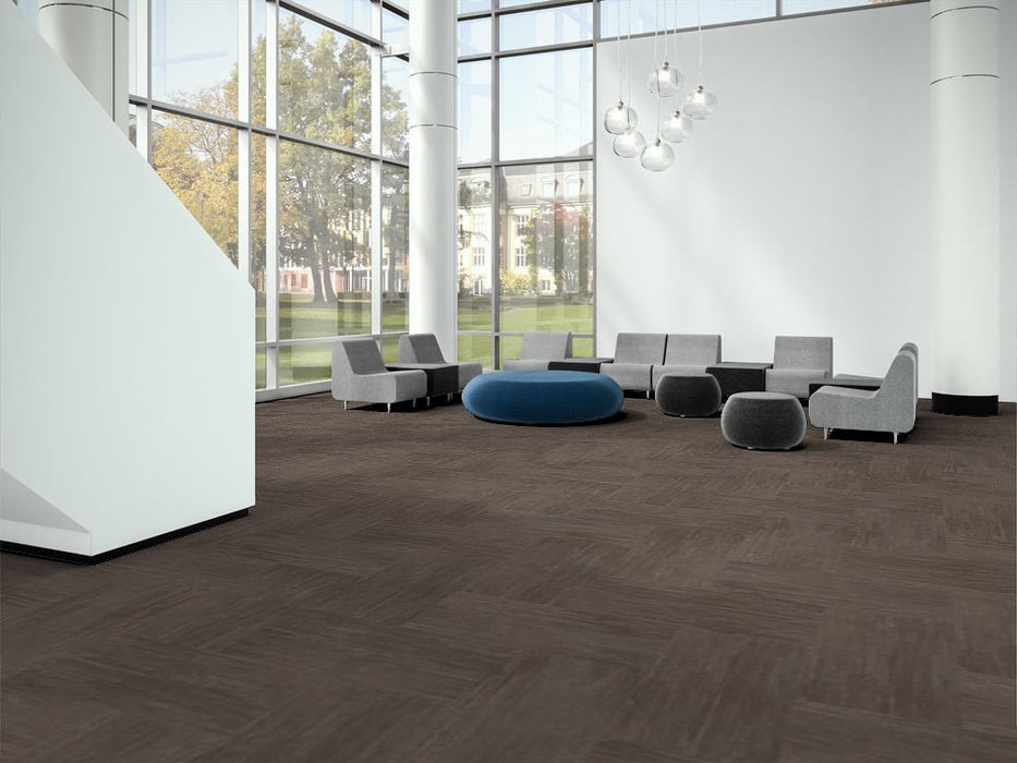 EF Contract - Plateau 2.5mm - Luxury Vinyl Tile - Earth floor installation