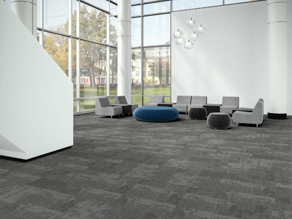 EF Contract - Artisan - 24 in. x 24 in. - Commercial Carpet Tile - Moleskin Installed