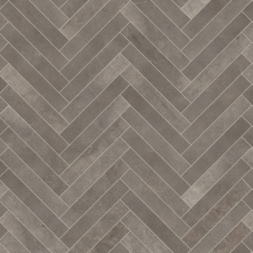 Karndean - Opus 18 in. x 3 in. Commercial Gluedown Vinyl Tile - Fumo