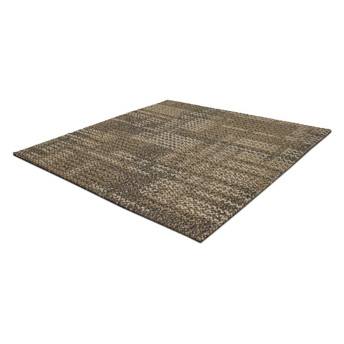Kraus - Van Der Rohe - Commercial Carpet Tile - Black Pepper Angled View