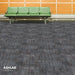Kraus - Van Der Rohe- Commercial Carpet Tile - Graphite Installed
