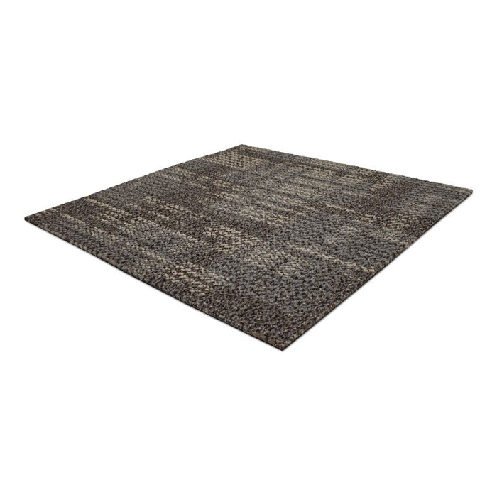 Kraus - Van Der Rohe - Commercial Carpet Tile - Rock Gray angled view