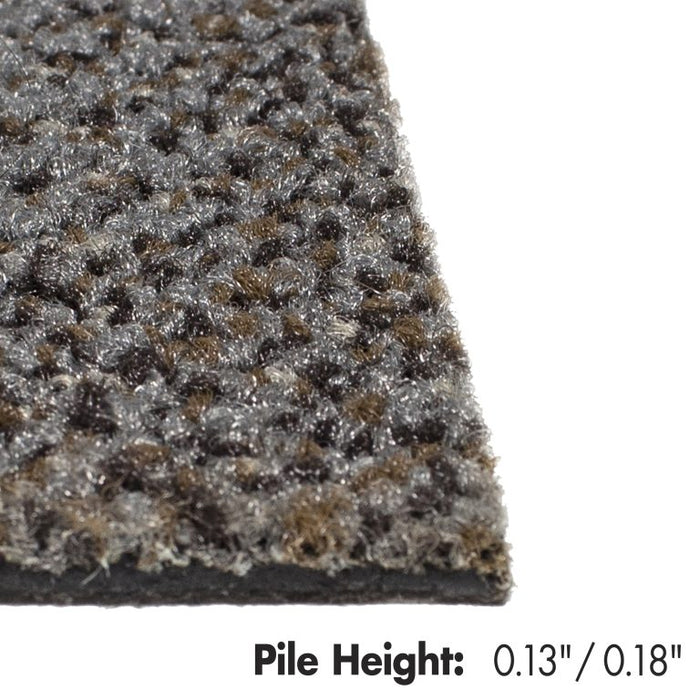 Kraus - Van Der Rohe - Commercial Carpet Tile - Rock Gray pile height