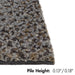 Kraus - Van Der Rohe - Commercial Carpet Tile - Rock Gray pile height