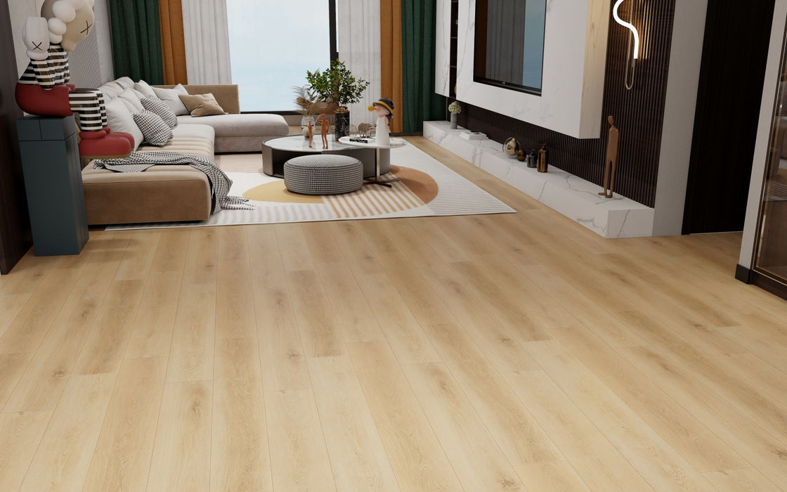 Lions Floor - District Max Luxury Vinyl Plank - Atherton LI-DM01 Room Scene