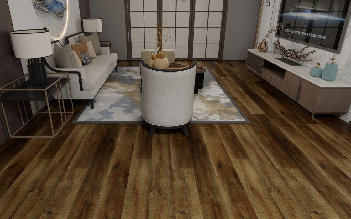 Lions Floor - District Max Luxury Vinyl Plank - Brookline LI-DM10 Room scene