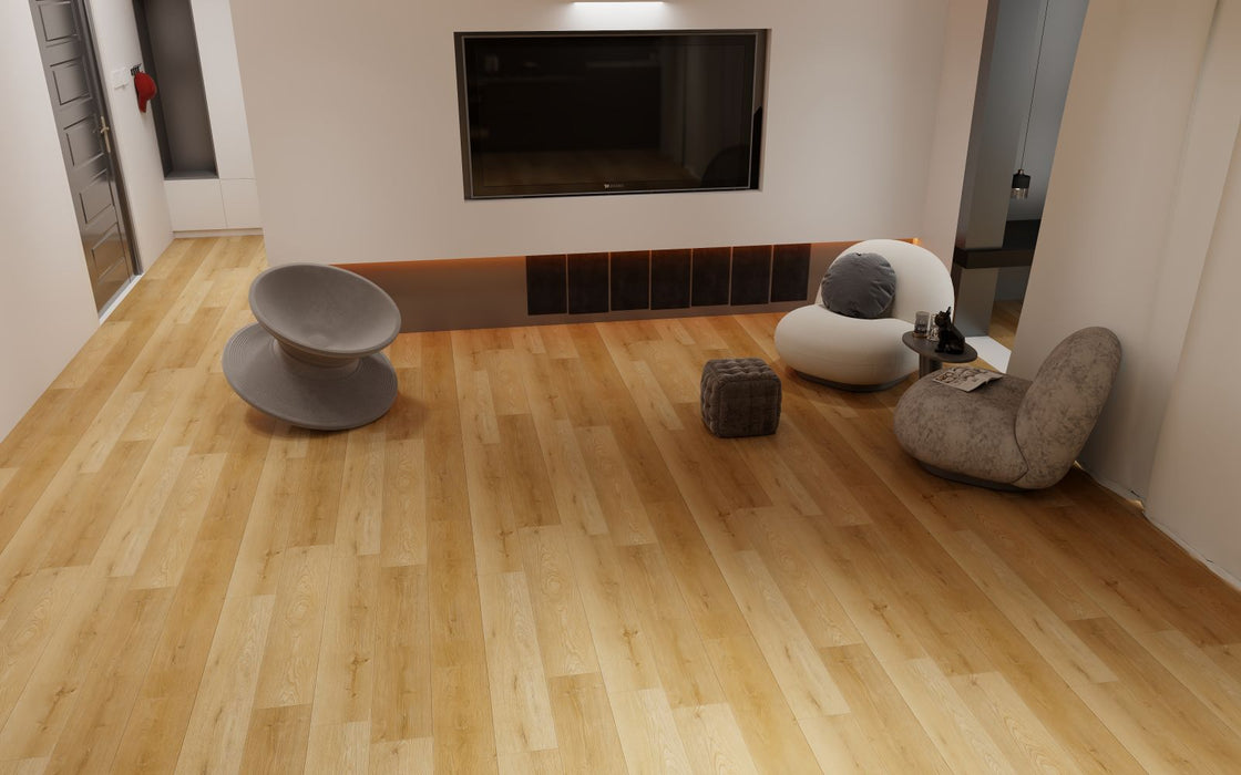 Lions Floor - District Max Luxury Vinyl Plank - Belvedere LI-DM11 Room Scene