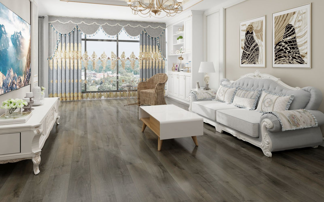 Lions Floor - District Pro Luxury Vinyl Plank - Plano LI-DP09 Room Scene