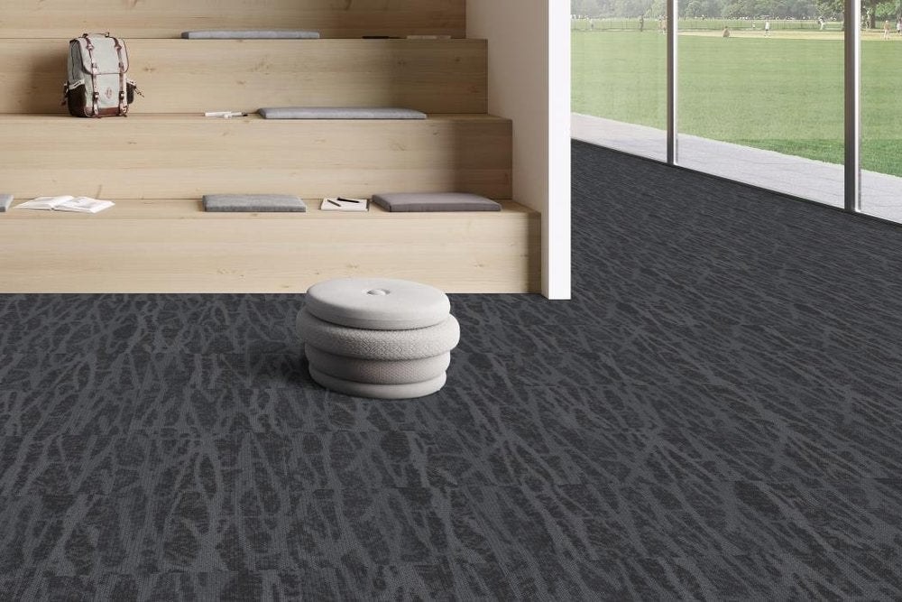 Shaw Contract - Creative Zone - Ponder Tile - 24 in. x 24 in. - Commercial Carpet Tile - Brainstorm Room sCene