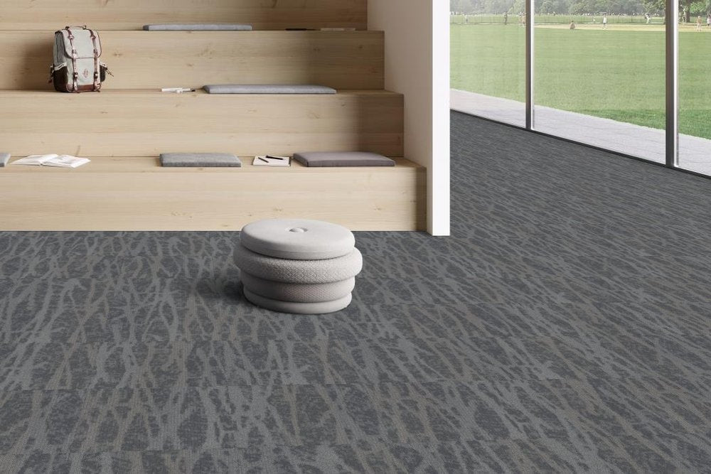 Shaw Contract - Creative Zone - Ponder Tile - 24 in. x 24 in. - Commercial Carpet Tile - Cultivate Room Scene