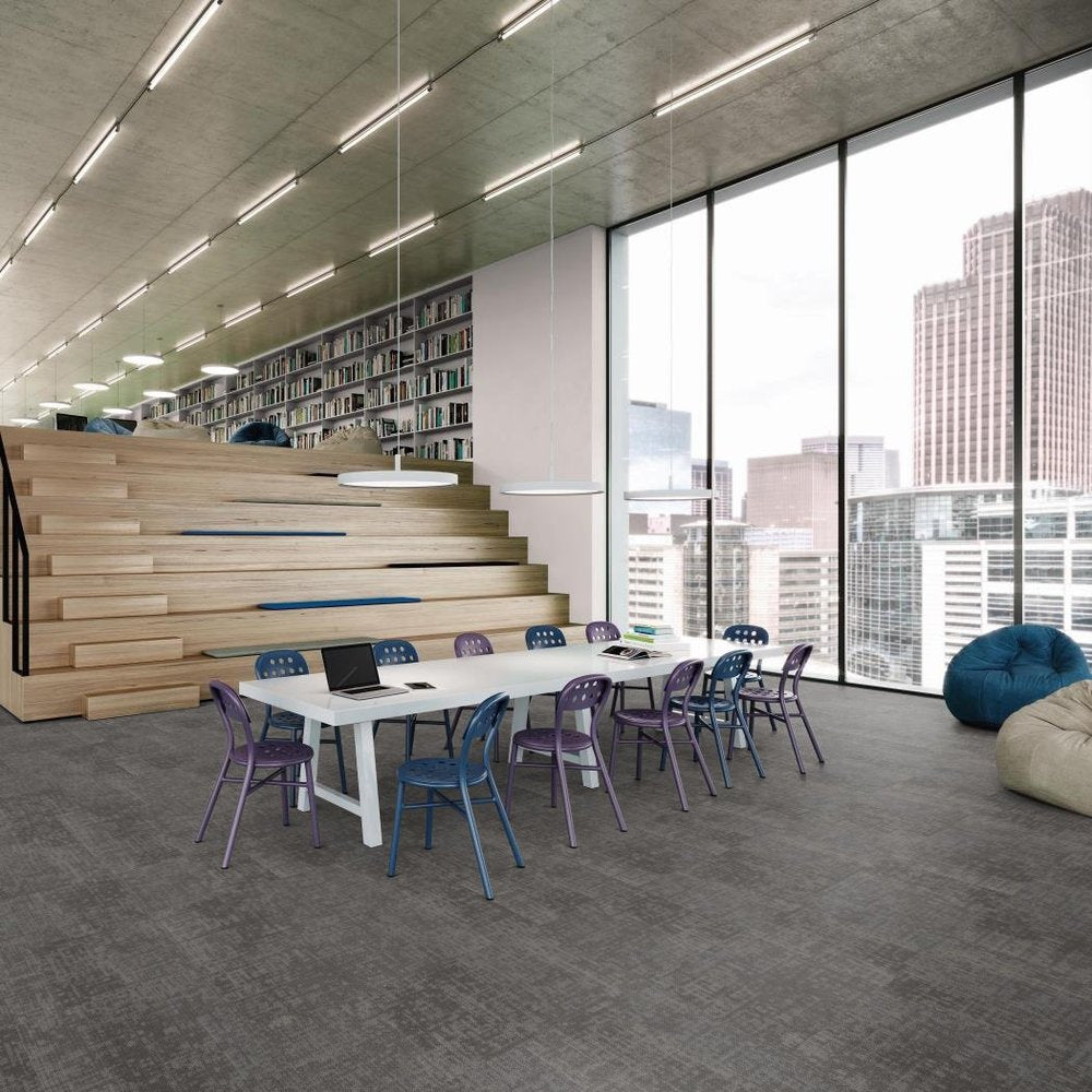 Shaw Contract - Creative Zone - Daydreamer Tile - 24 in. x 24 in. - Commercial Carpet Tile - Reveal