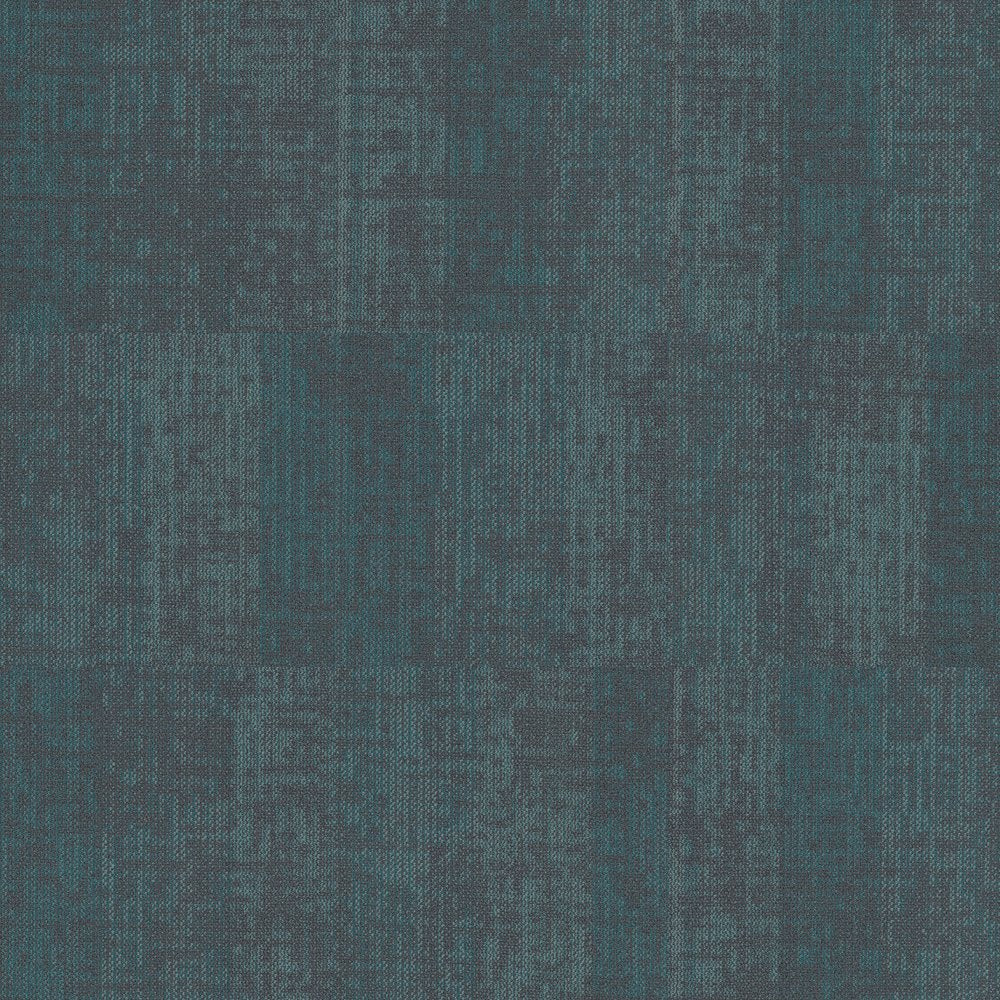 Shaw Contract - Creative Zone - Daydreamer Tile - 24 in. x 24 in. - Commercial Carpet Tile - Cultivate Teal Instaleld