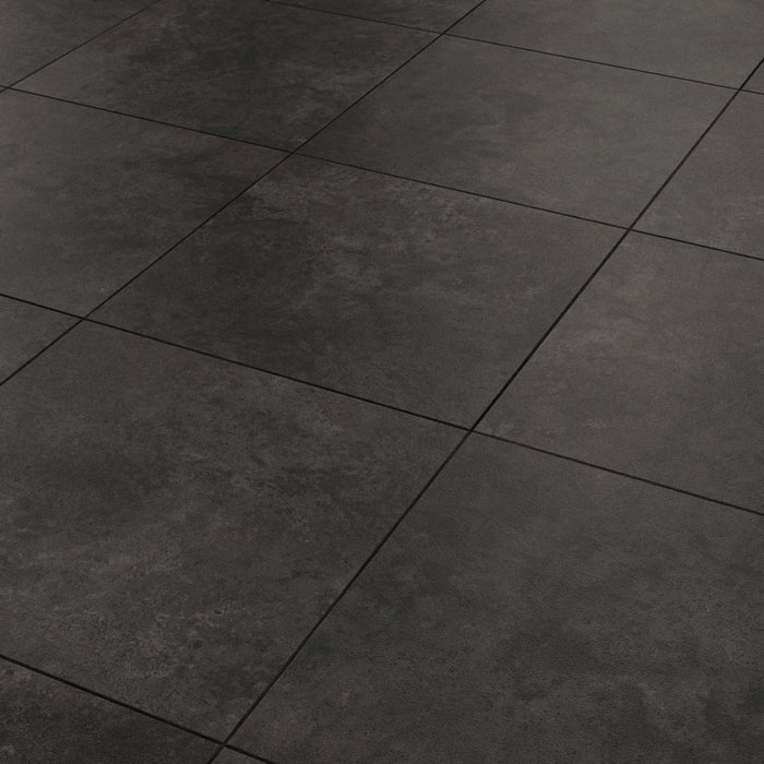 Karndean - Opus 18 in. x 18 in. Commercial Gluedown Vinyl Tile - Nero