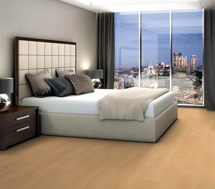 Philadelphia Commercial - Bosk - Luxury Vinyl Plank - Maple Select floor installation